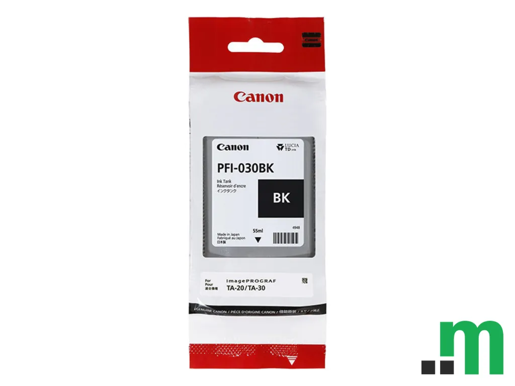 Canon tinta PFI-030 BK