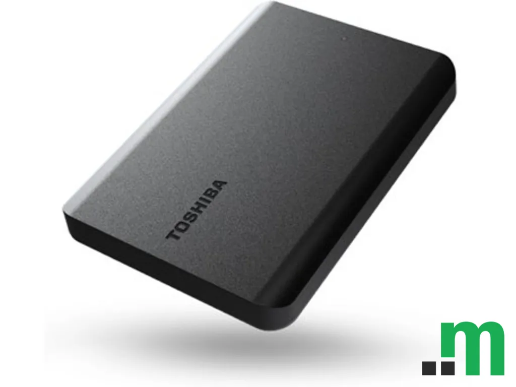 Toshiba HDD 4TB external 2.5"USB 3.2;Canvio Basic;Black
