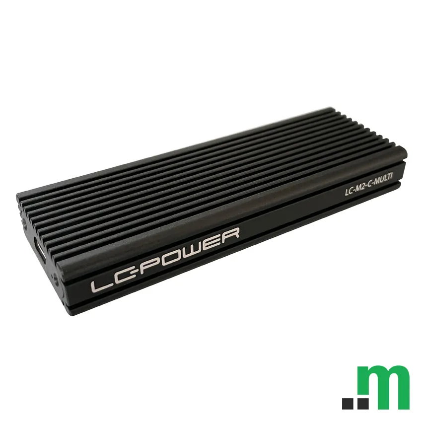 LC-Power LC-M2-C-MULTIUSB 3.1 Gen. 2 Type CM.2 SSD Enclosure