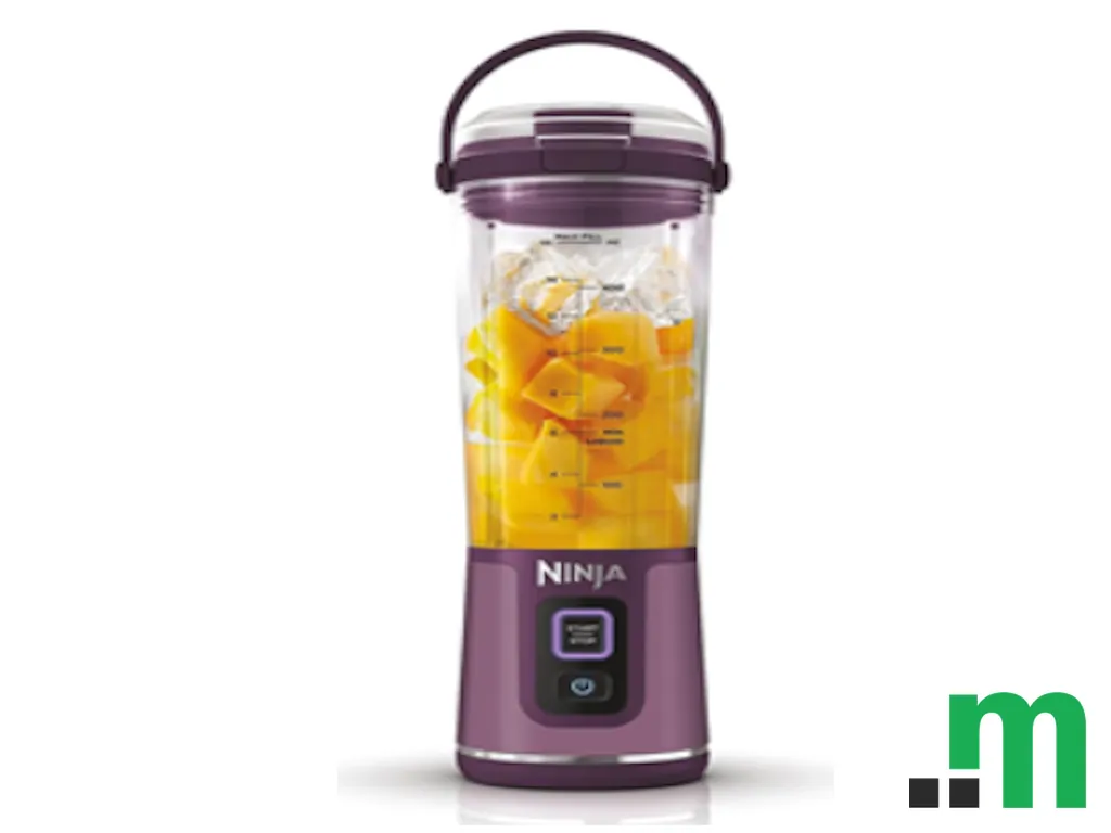 Ninja bezicni blenderLjubicasta boja, USB-C punj.kap. 5332ml, nehrdjajuci celik, snaga 5V